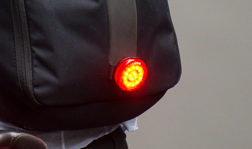 bike light loop backpack